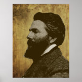 Herman Melville Poster (Voorkant)