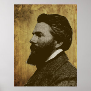 Herman Melville Poster