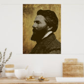 Herman Melville Poster (Keuken)