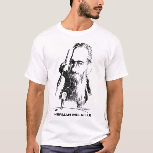 Herman Melville T-shirt (Voorkant)
