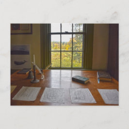 Herman Melville's raam, Massachusetts Briefkaart