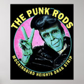 Herman Munster The Punk Rods Poster (Voorkant)
