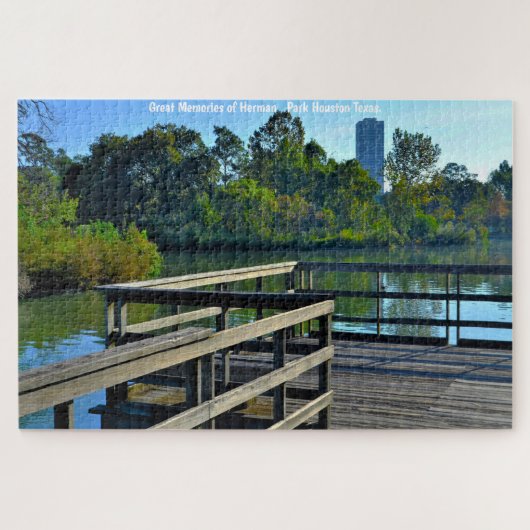 Herman Park Houston Texas. Legpuzzel (Horizontaal)