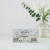 Herman W Hansen Apache Indianen te paard Visitekaartje (Staand voorkant)