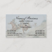 Herman W Hansen Apache Indianen te paard Visitekaartje (Voorkant)