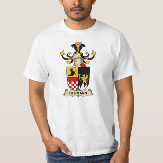 Hermann Family Crest T-shirt (Voorkant)