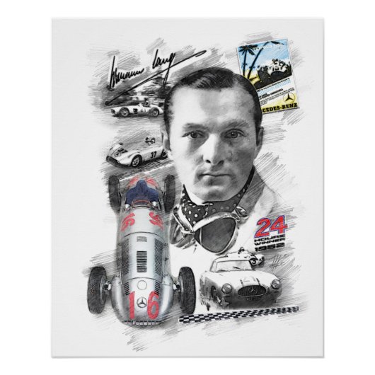 Hermann Lang Perfect Poster (Voorkant)