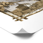 Hermann, MO Panoramic Map - 1869 Poster (Hoek)