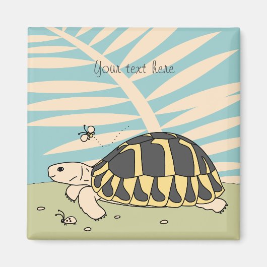  Hermann’s schildpad magneet (Voorkant)