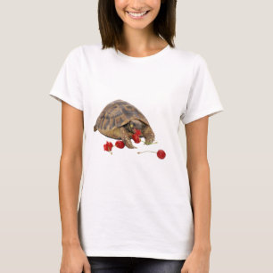 Hermann Tortoise en aardbeien T-shirt
