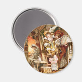 Hermann Vogel - Cinderella Magneet (Voorkant / Achterkant)