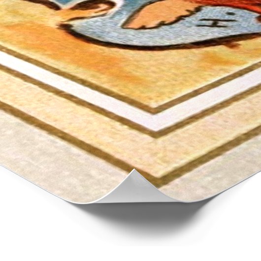 Hermann Vogel - Cinderella Poster (Hoek)