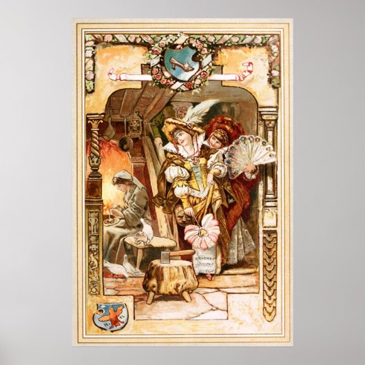 Hermann Vogel - Cinderella Poster (Voorkant)
