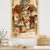 Hermann Vogel - Cinderella Poster (Keuken)