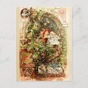 Hermann Vogel - Sleeping Beauty Briefkaart