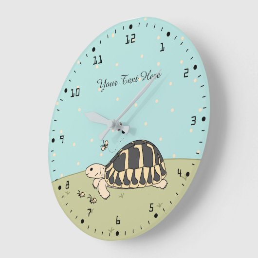  Hermann's Tortoise Clock Grote Klok (Hoek)