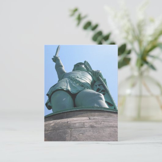 Hermannsdenkmal Briefkaart (Staand voorkant)