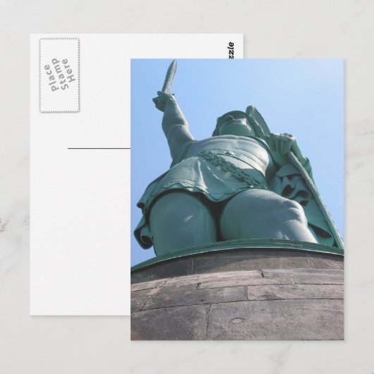 Hermannsdenkmal Briefkaart (Voorkant / Achterkant)