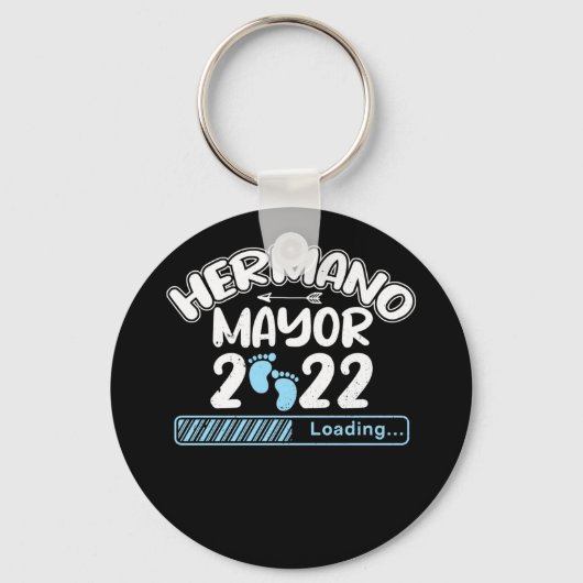 Hermano Mayor 2022 Loading Sleutelhanger (Voorkant)