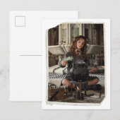 Hermelien 20 briefkaart (Voorkant / Achterkant)