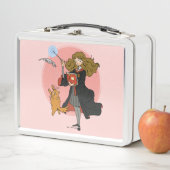 Hermelien en Crookshanks Wingardium Leviosa (In situ)