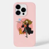 Hermelien en Crookshanks Wingardium Leviosa Case-Mate iPhone Case (Achterkant)