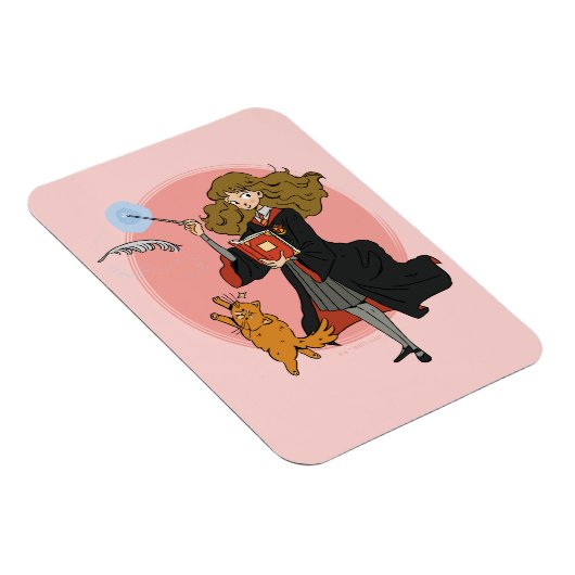 Hermelien en Crookshanks Wingardium Leviosa Magneet (Rechterzijde)