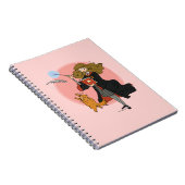 Hermelien en Crookshanks Wingardium Leviosa Notitieboek (Rechterzijde)