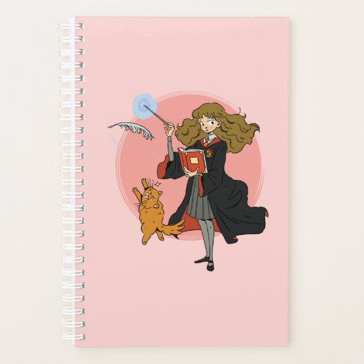 Hermelien en Crookshanks Wingardium Leviosa Planner (Voorkant)