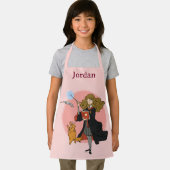 Hermelien en Crookshanks Wingardium Leviosa Schort (Insitu)