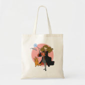 Hermelien en Crookshanks Wingardium Leviosa Tote Bag (Voorkant)