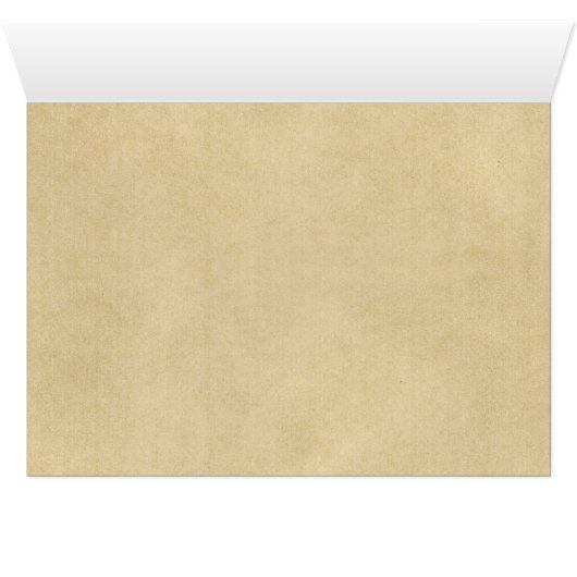 Hermes Bird Dragons Wenskaart (Binenzijde Horizontaal (Onderkant))