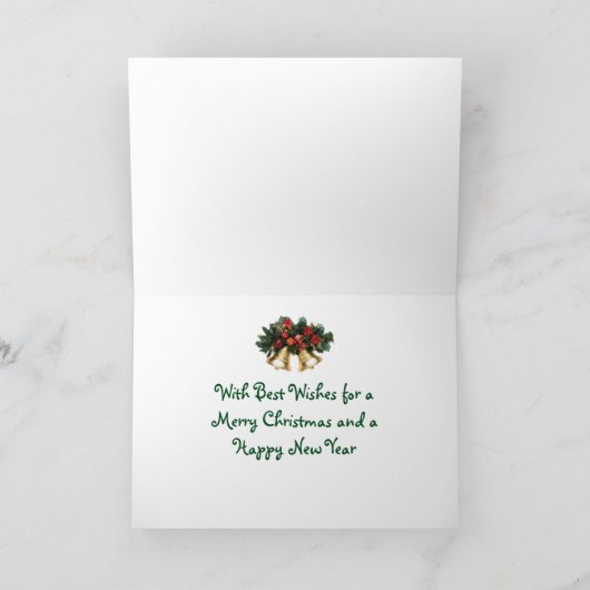 Hermes de Maltees Feestdagen Kaart (Binnen)