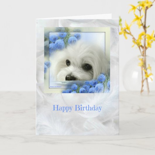 Hermes de Maltese Kaart (Gele Bloem)