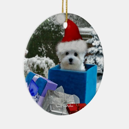 Hermes de Maltese Keramisch Ornament (Rechts)