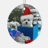 Hermes de Maltese Keramisch Ornament (Links)