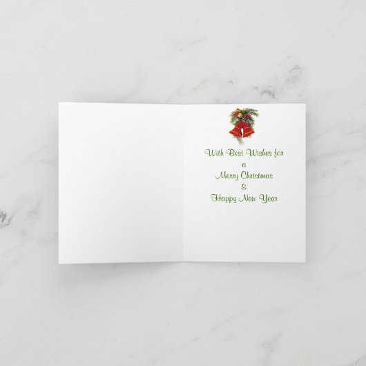 Hermes de Maltese kerst Kaart (Binnen)