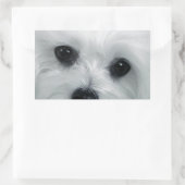 Hermes de Maltese Rechthoekige Sticker (Tas)