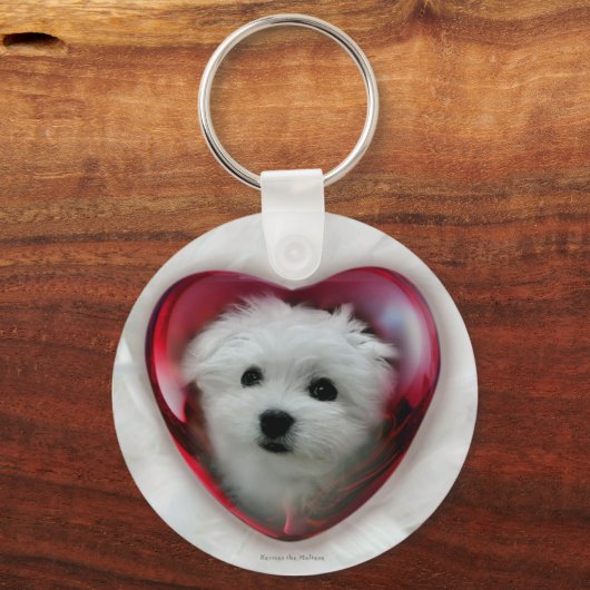 Hermes de Maltese Sleutelhanger (Voorkant)