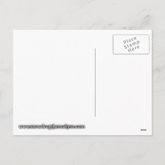 Hermes de Maltese Valentijn Kaart (Achterkant)