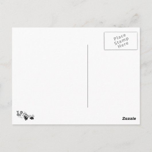 Hermes - De Messenger God Briefkaart (Achterkant)