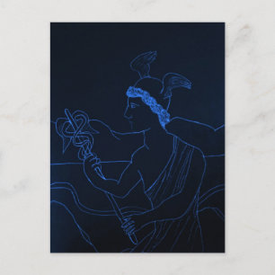 Hermes - De Messenger God Briefkaart