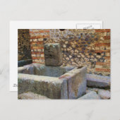 Hermes Fountain, Pompeii Briefkaart (Voorkant / Achterkant)