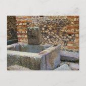 Hermes Fountain, Pompeii Briefkaart (Voorkant)