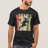 Hermes God  Retro stijl Gift Mannen, Vrouwen T-shirt (Voorkant)