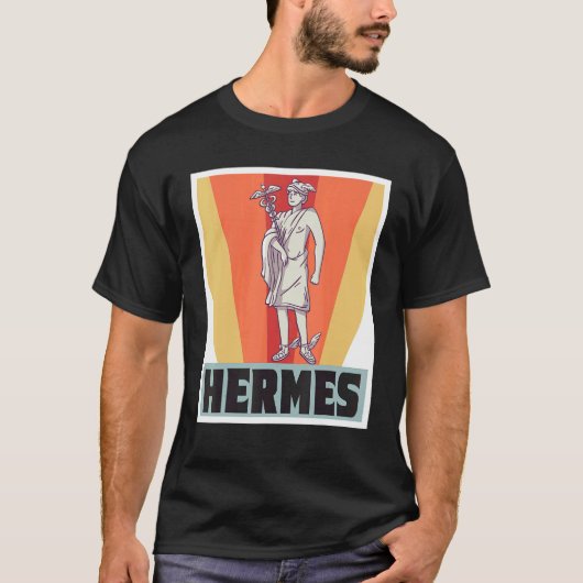 Hermes Griekenland God Griekse mythologie Griekenl T-shirt (Voorkant)