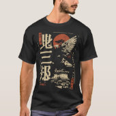 Hermes Grieks God Design – Japanse Ukiyo-e stijl T-shirt (Voorkant)