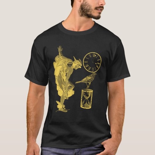 Hermes Herald van de goden Oudgrieks T-shirt (Voorkant)