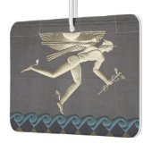 Hermes - Herald van de Griekse goden in NYC Luchtverfrisser (Links)