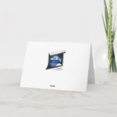 Hermes het Maltese blanco Wenskaart Kaart (Achterkant)